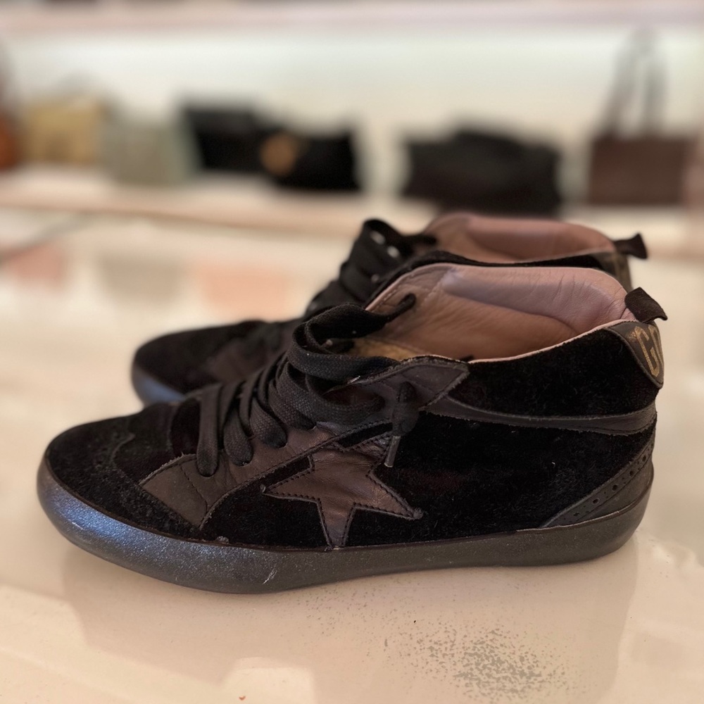 Golden Goose Black Sneakers